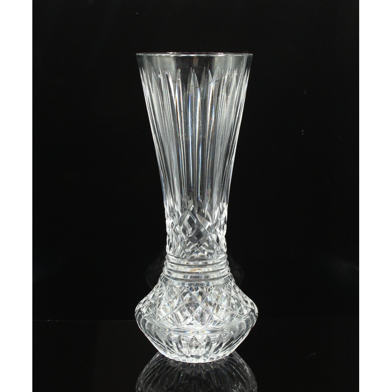 Waterford Cyrstal: Flower Vase, 10"