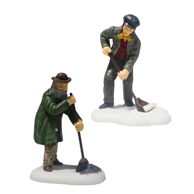 Department 56: 58532 Keeping the Streets Clean - Set of 2