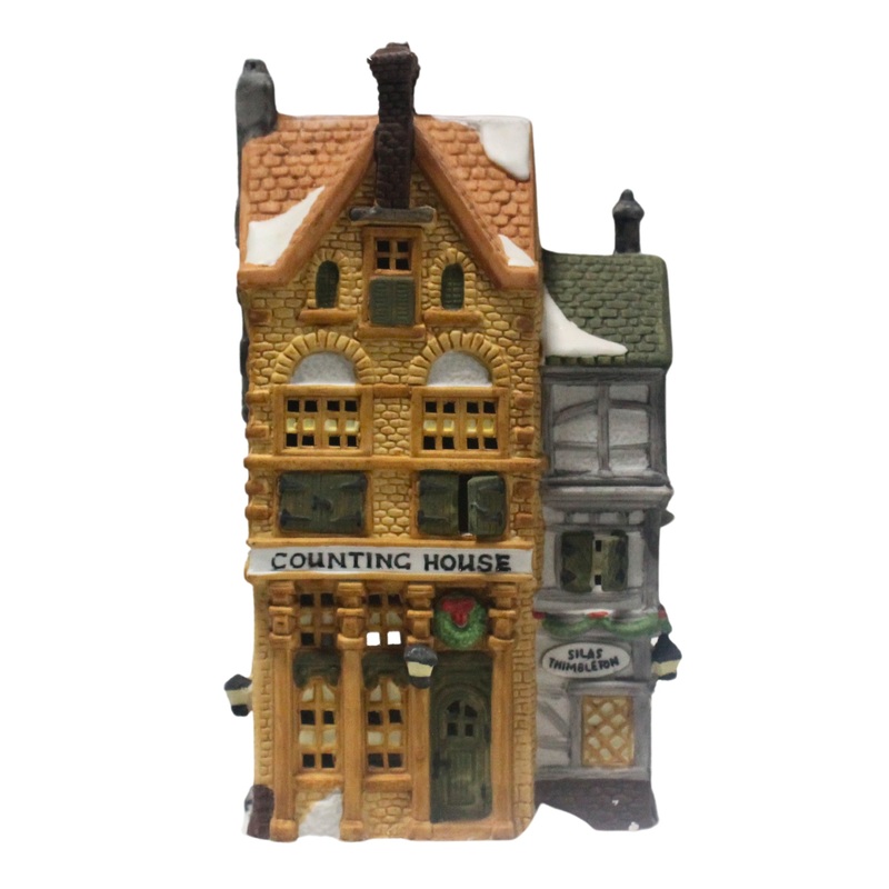 Department 56: 59021 Silas Thimbleton Barrister Counting House