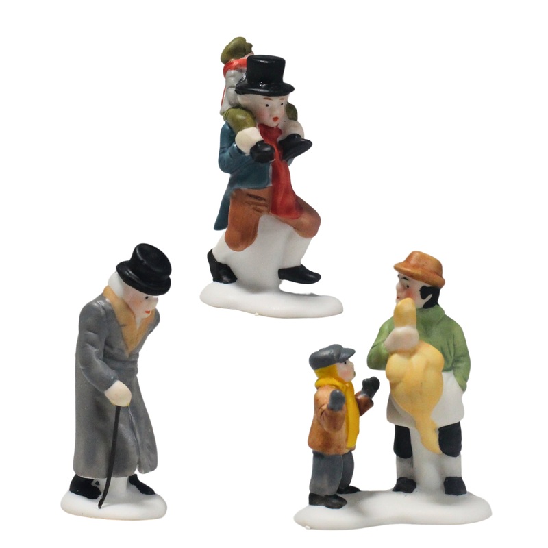 Department 56: 65013 Christmas Carol Characters - Set of 3