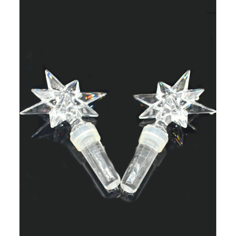 Waterford Crystal: Congratulations Stopper Pair, 4.38"