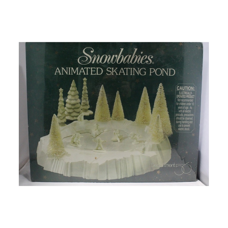 Department 56 | Snowbabies Animated Skating Pond | Please Read