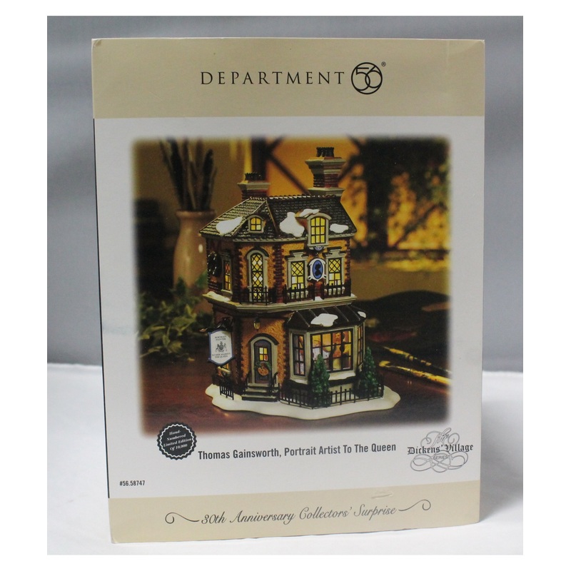 Department 56 | Thomas Gainsworth, Portrait Artist To The Queen | Please Read