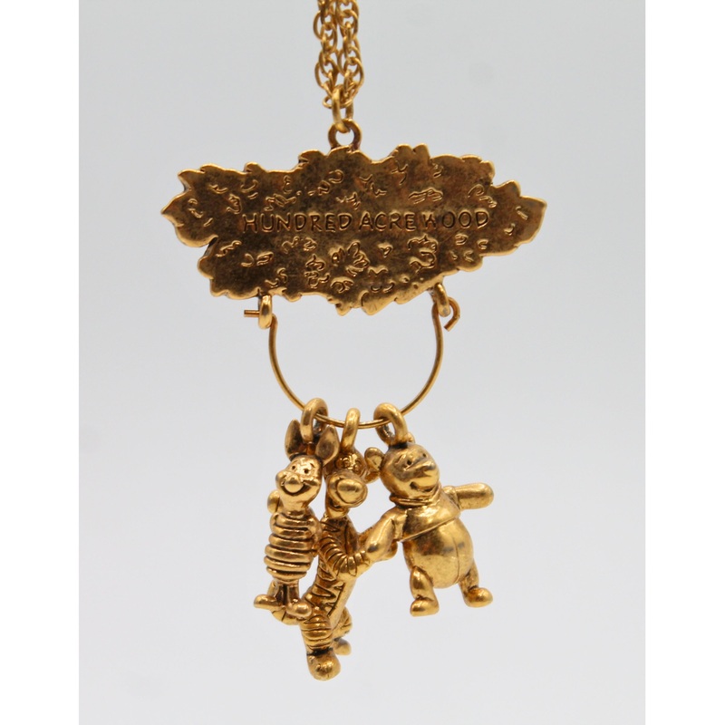 Disney | 1990 Winnie the Pooh 100 Acre Wood Necklace | Faded