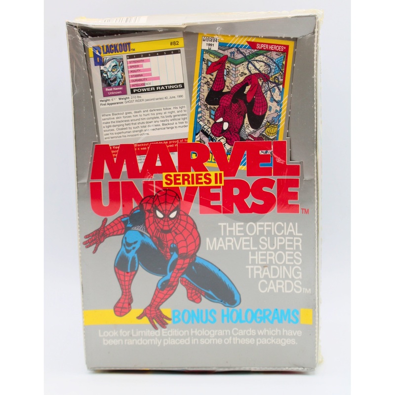 Marvel | Marvel Universe Series II Trading Cards | Non-Mint Box