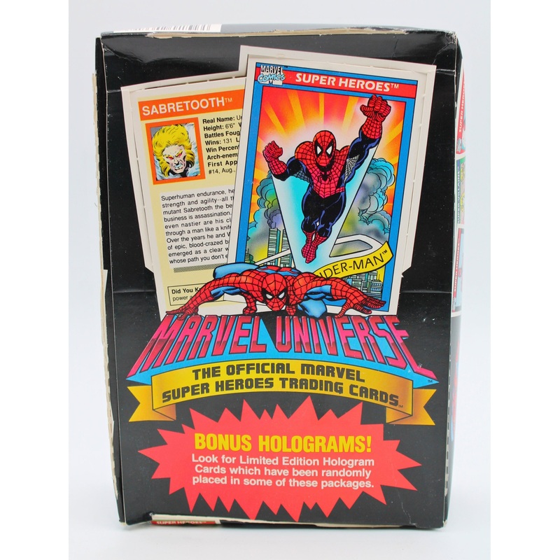 Marvel | Marvel universe Trading Cards | Damaged Box