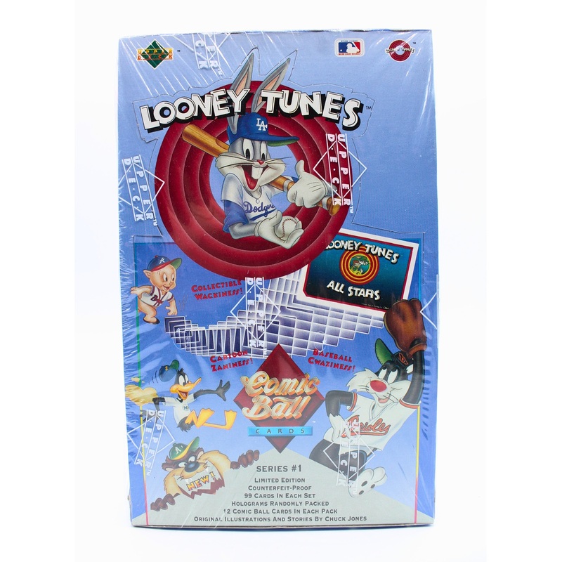 The Upper Deck Company | Looney Tunes Comic Ball Series 1 | Non-Mint Box