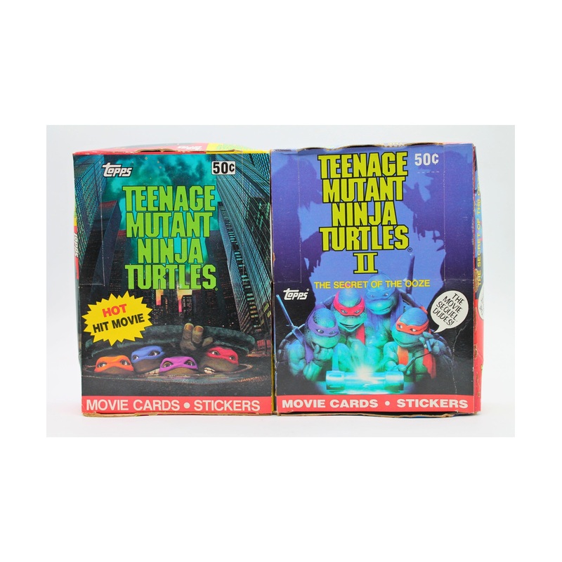 Topps | Lot of 2: Teenage Mutant Ninja Turtles Cards | Non-Mint Boxes