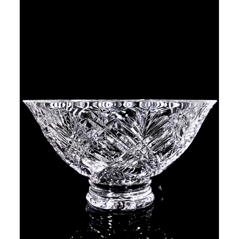 Waterford Crystal: Bowls 9"-13" Fooed Round Bowl, 10"