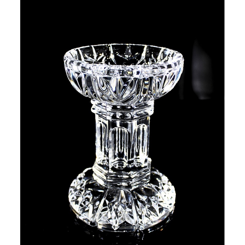 Waterford Crystal: Candlesticks Bethany Pillar Candleholder, 5.5"
