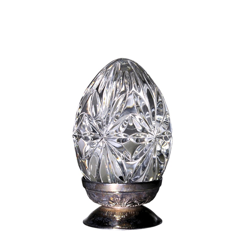 Waterford Crystal: Figurines Crystal Egg with Base, 3.5"