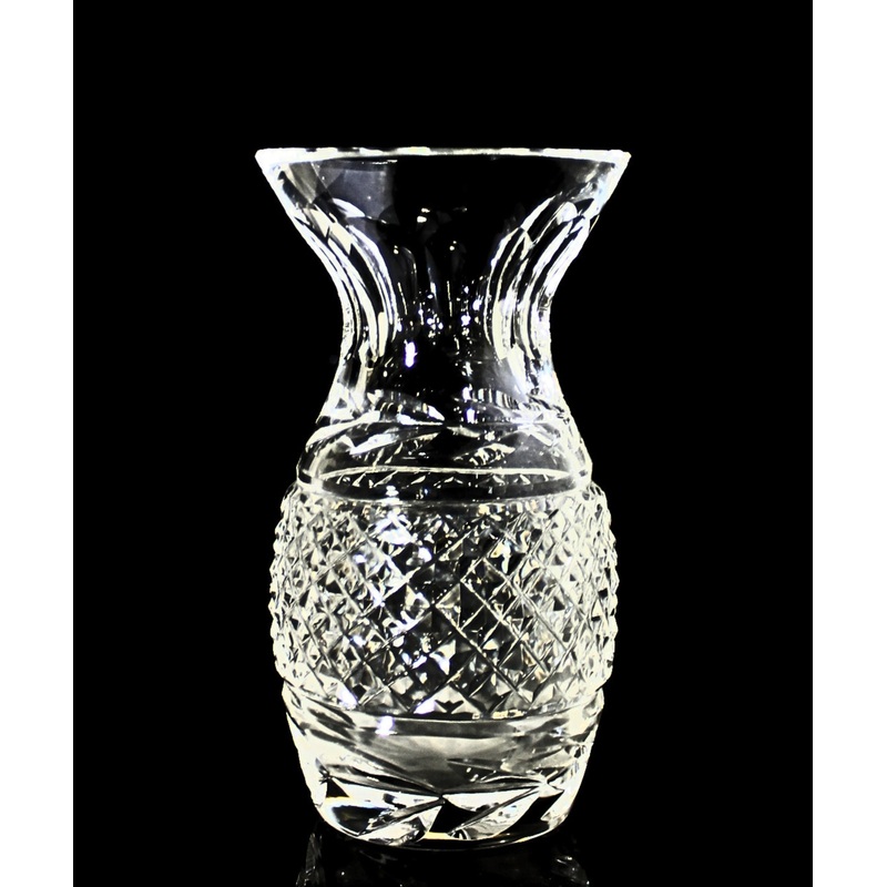 Waterford Crystal: Glandore Flower Vase, 5"