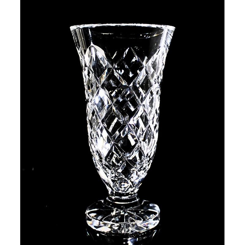 Waterford Crystal: Kinsale Flower Vase, 7"