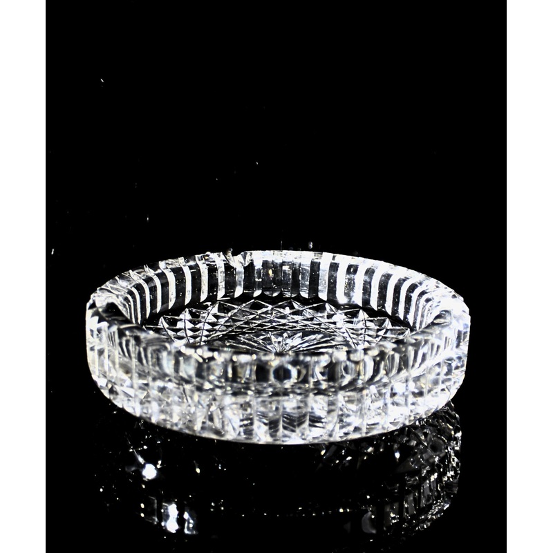 Waterford Crystal: Smoking Accessories Round Ashtray, 6" | 2 Set