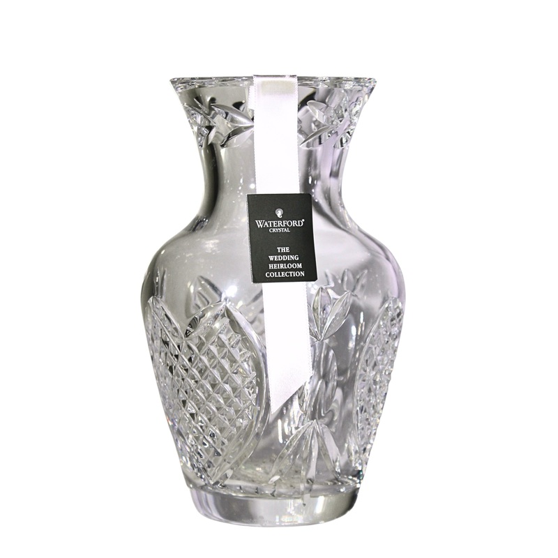 Waterford Crystal: Wedding Heirloom Flower Vase 7" | Wedding Heirloom