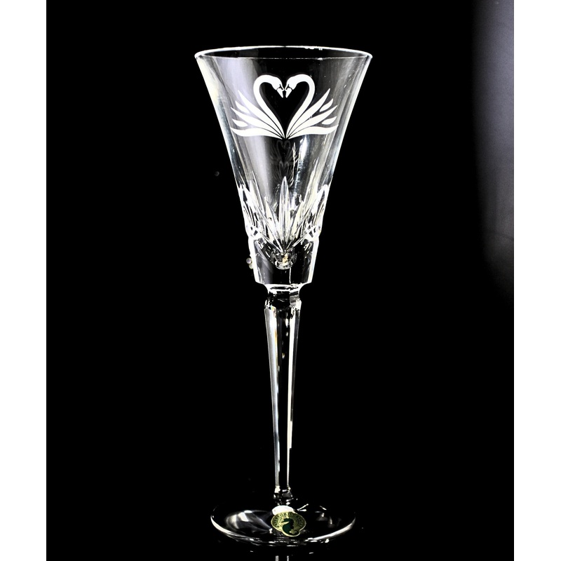 Waterford Crystal: Wedding Heirloom Fluted Champagne , 9.25" | Swan