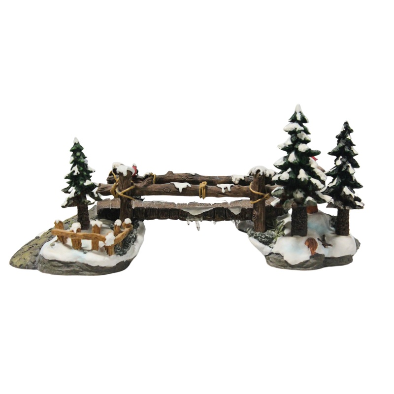 Department 56: 52653 Mill Creek Wooden Bridge