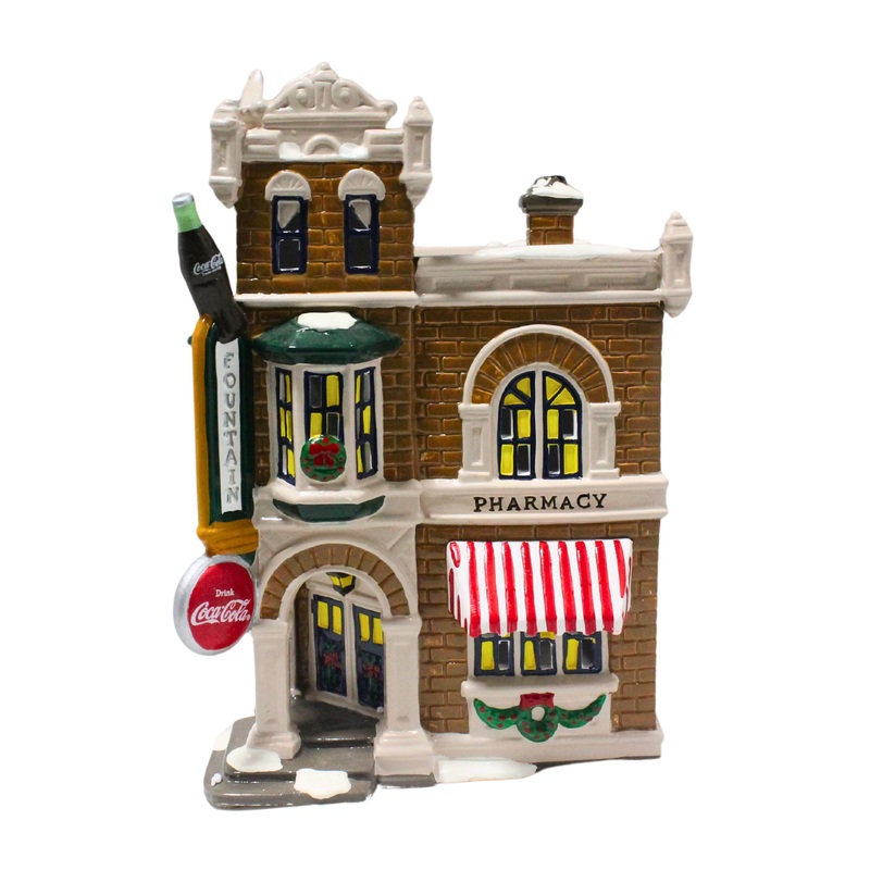 Department 56: 54844 Corner Drugstore