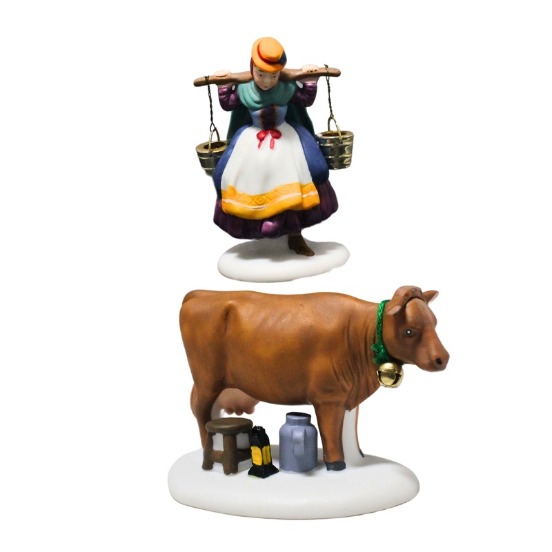 Department 56: 58384 Eight Maids A Milking