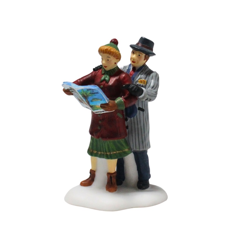 Department 56: 58975 Planning a Winter Vacation