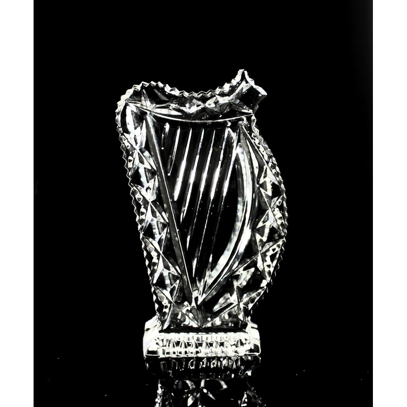 Waterford Crystal: Figurines Irish Harp, 4.75"