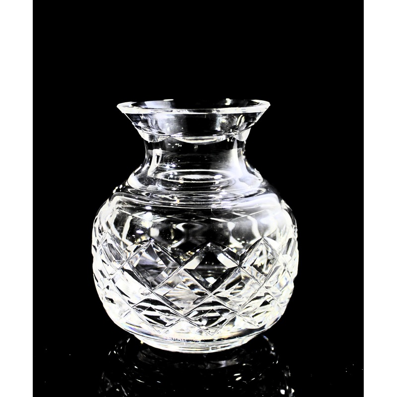 Waterford Crystal: Glandore Violet Vase, 3.75"