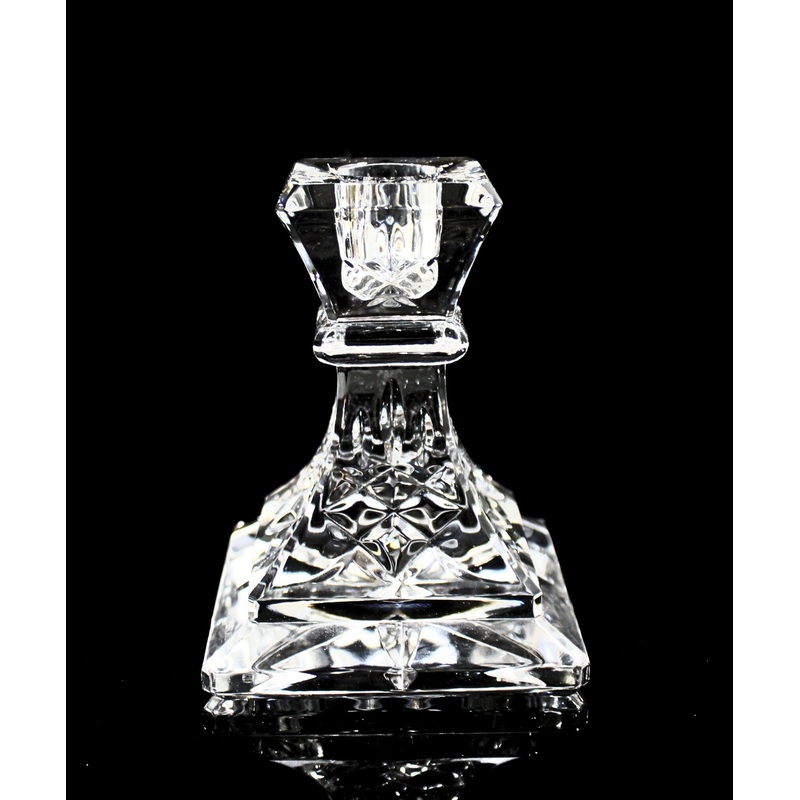 Waterford Crystal: Lismore Single Light Candlestick, 4"
