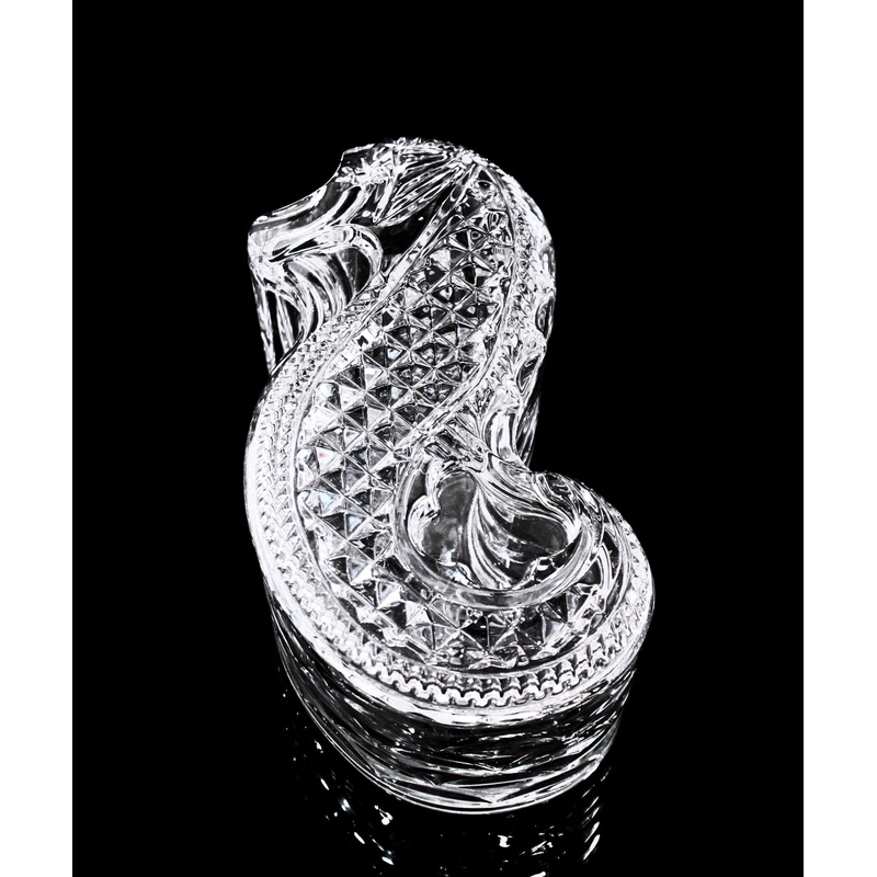 Waterford Crystal: Seahorse Seahorse Dish, 8"