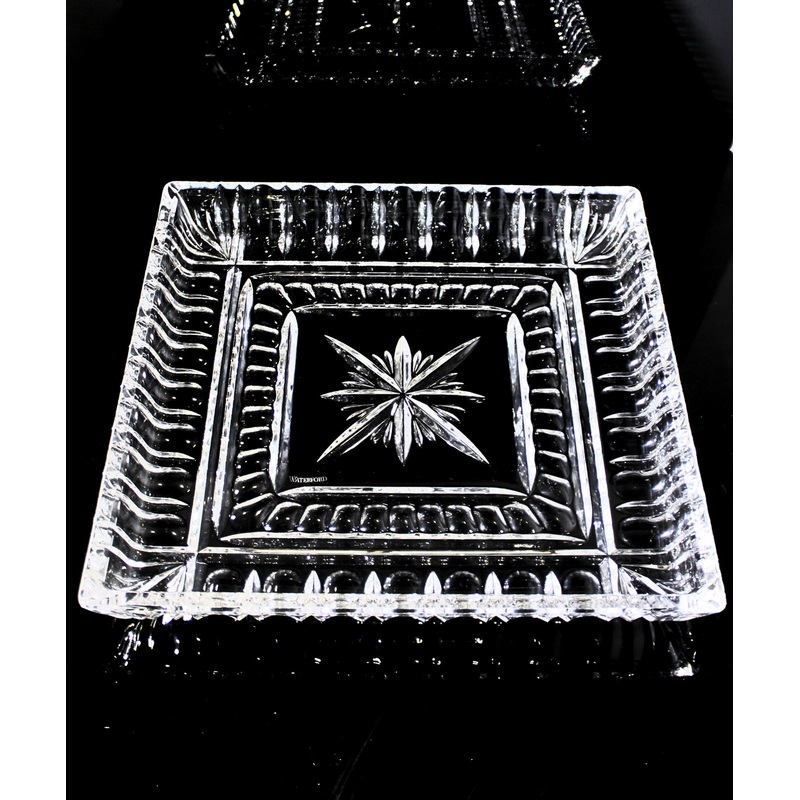 Waterford Crystal: Table Accessories Square Serving Tray, 10"