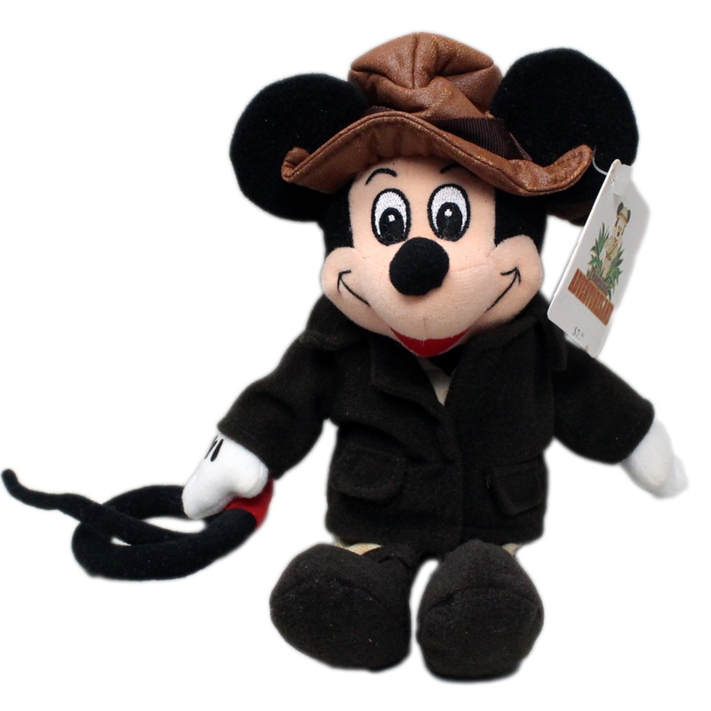 Disney Plush: Adventureland Mickey Mouse as Indiana Jones