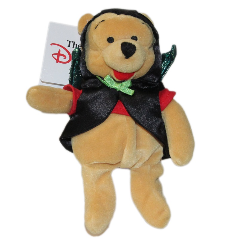 Disney Plush: Pooh Bear as a Bat