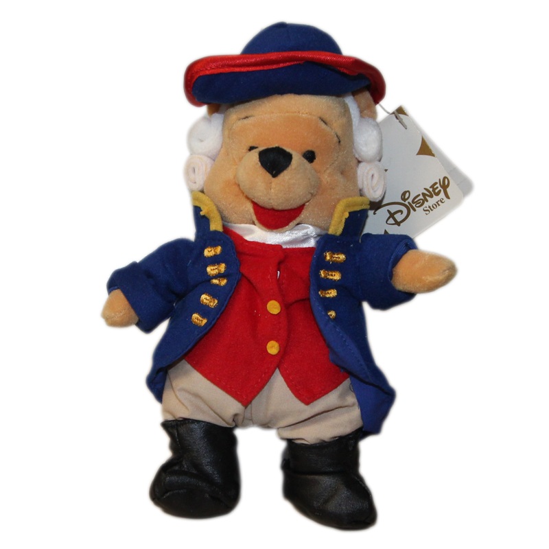Disney Plush: Pooh Bear as Paul Revere