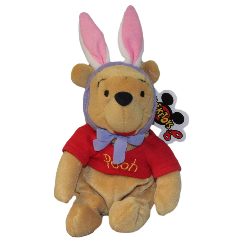 Disney Plush: Pooh Bear with Bunny Ears