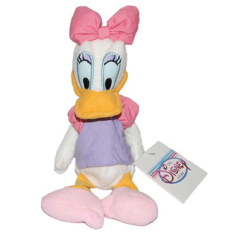 Disney Plush: Daisy Duck with Pink Sleeves