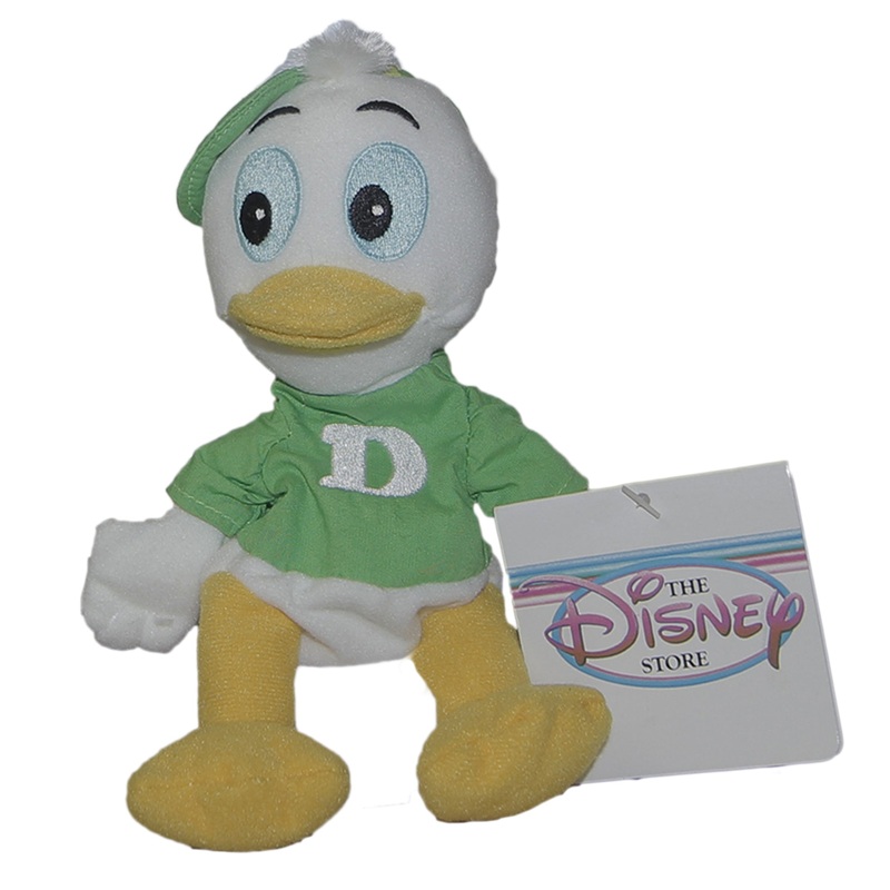 Disney Plush: Dewey the Duck- Green