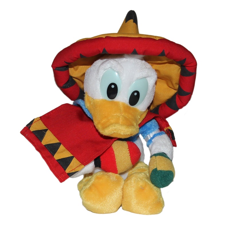 Disney Plush: Donald Duck- Mexico