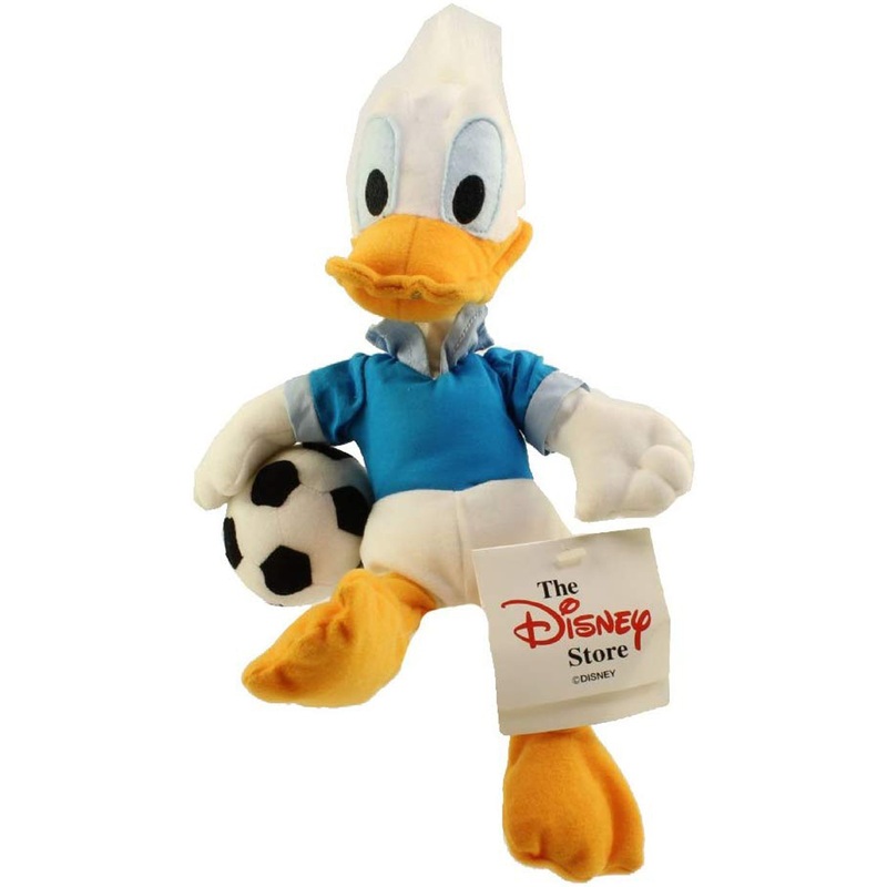 Disney Plush: Donald Duck with Soccer Ball