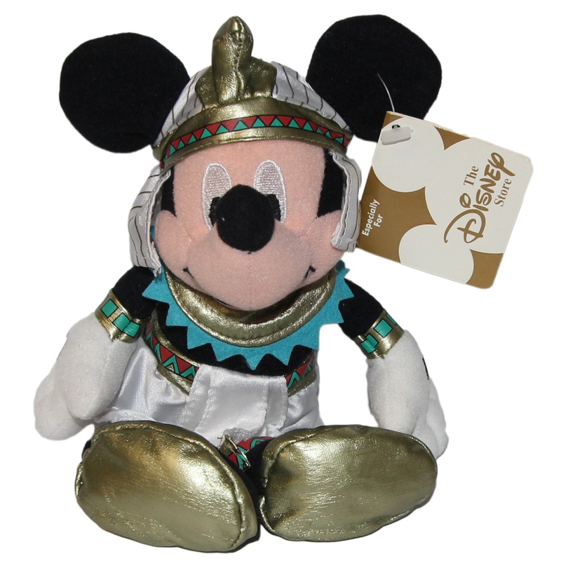 Disney Plush: Egyptian Globe Trotting Mickey Mouse