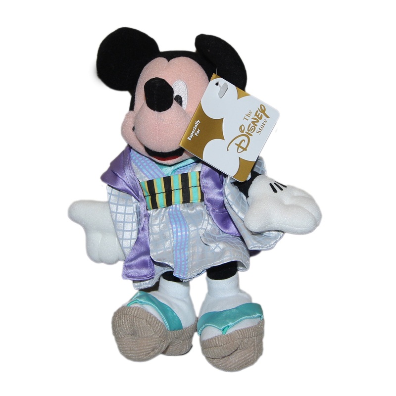 Disney Plush: Japanese Globe Trotting Mickey Mouse