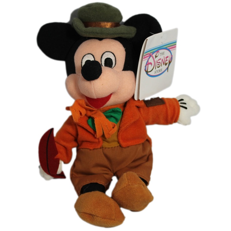 Disney Plush: Mickey Mouse as Bob Cratchit