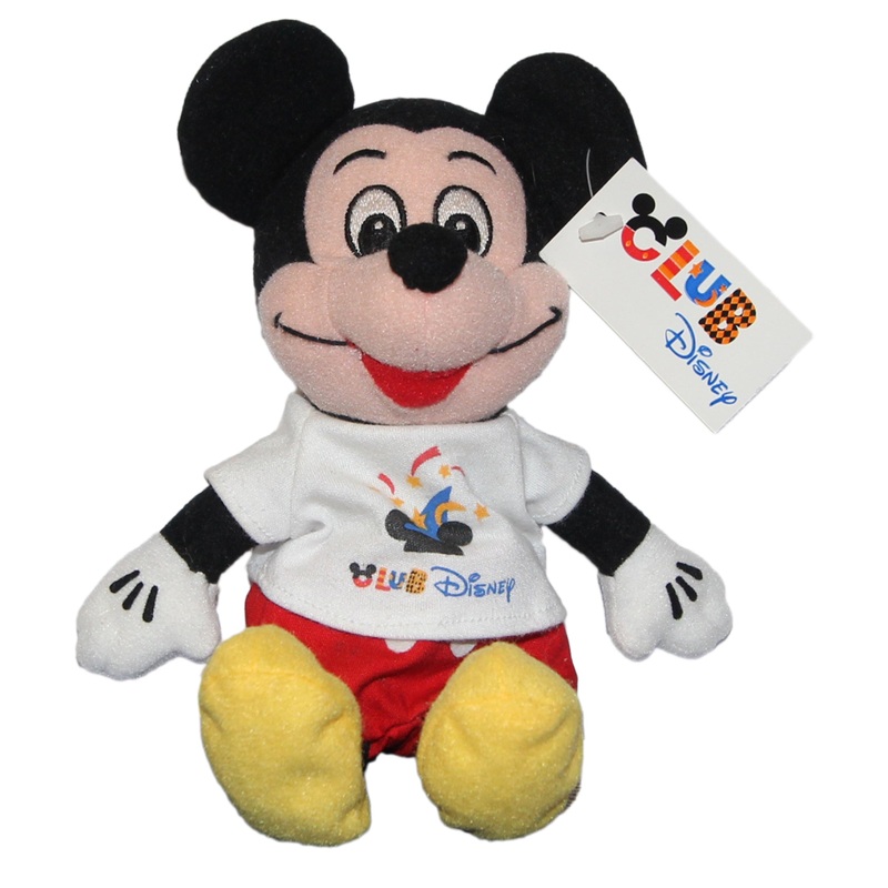 Disney Plush: Mickey Mouse- Club Disney