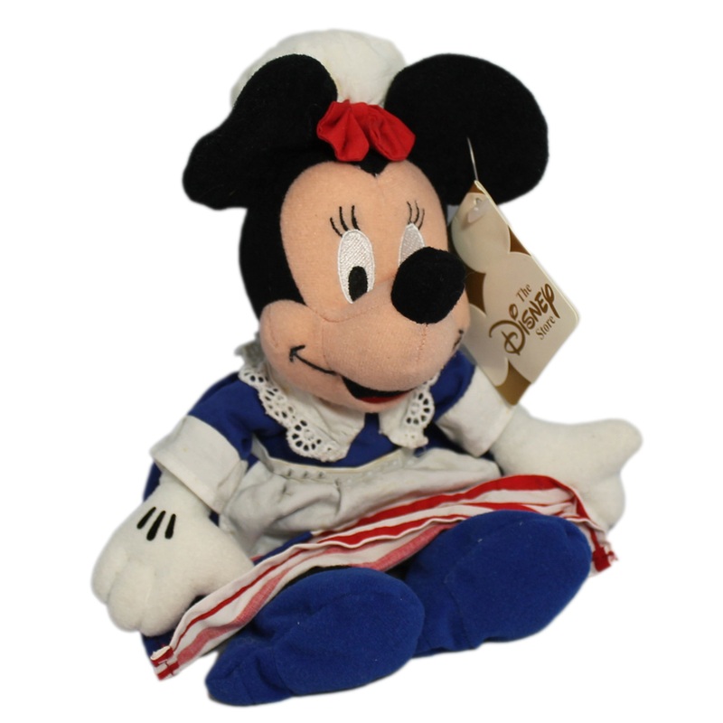 Disney Plush: Minnie Mouse as Betsy Ross