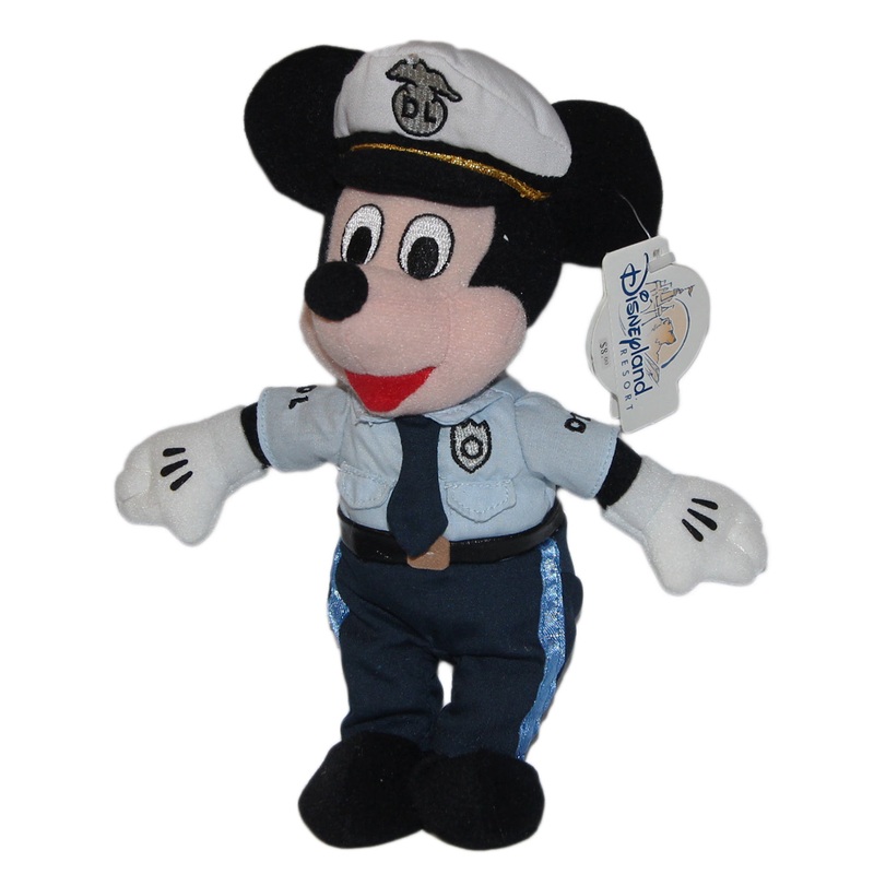 Disney Plush: Police Officer Mickey Mouse