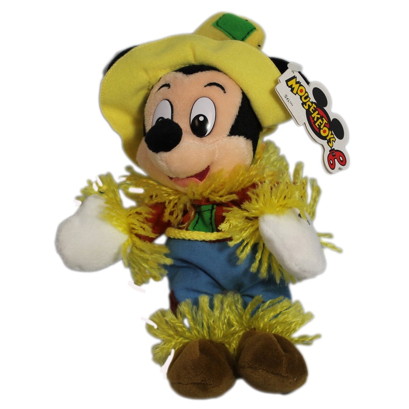 Disney Plush: Scarecrow Mickey Mouse