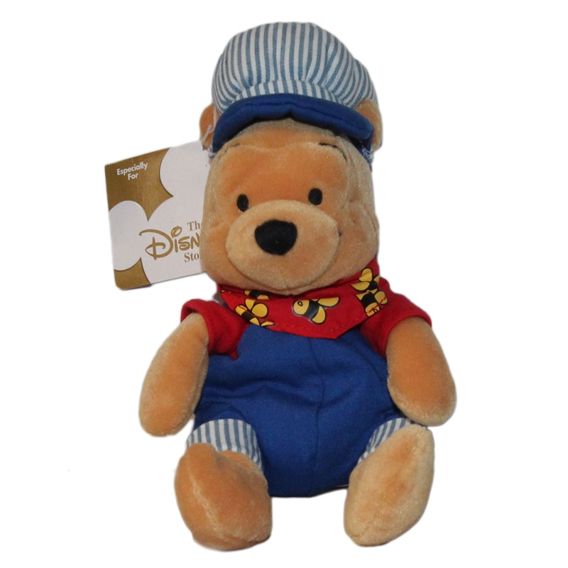 Disney Plush: Train Conductor Pooh Bear