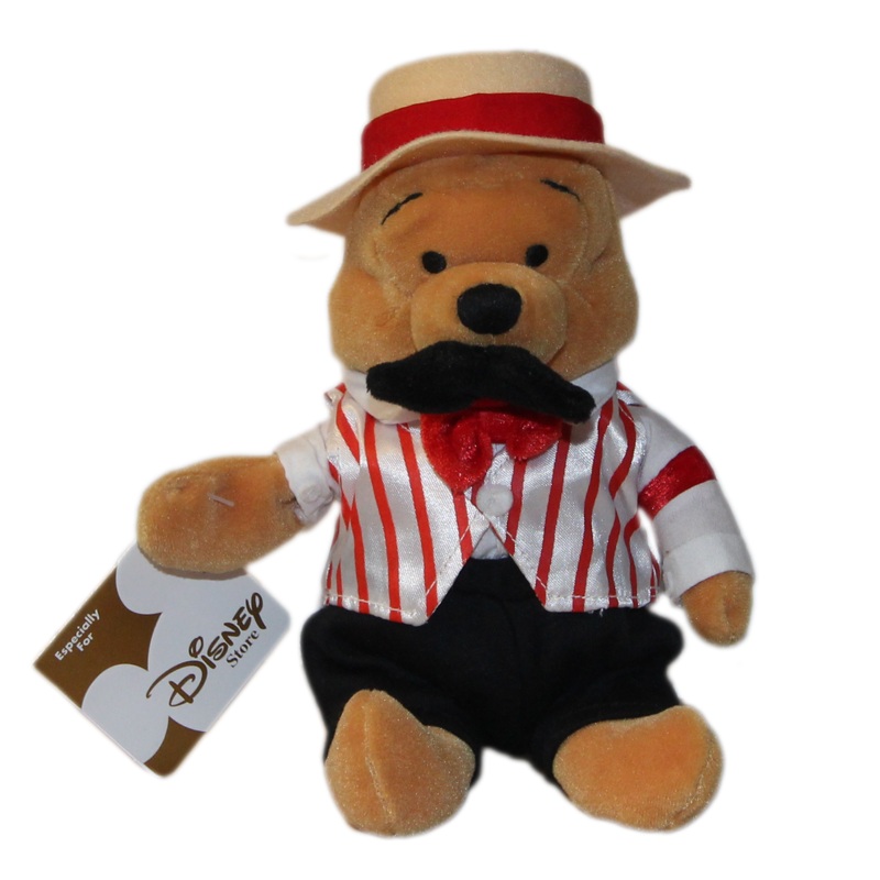 Disney Plush: Barbershop Pooh Bear