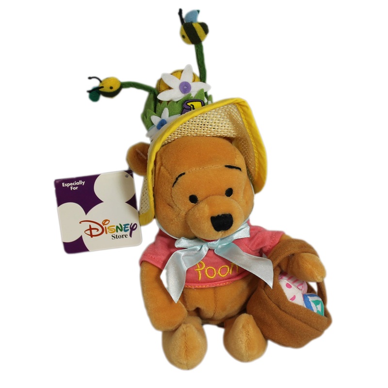 Disney Plush: Easter Bonnet Pooh Bear