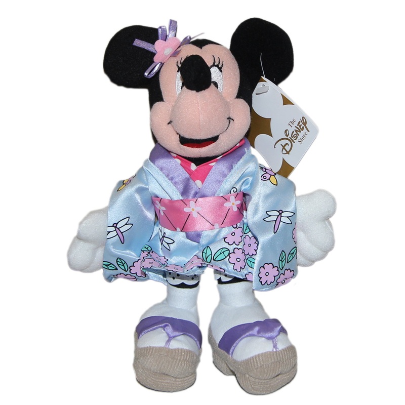 Disney Plush: Japanese Globe Trotting Minnie Mouse