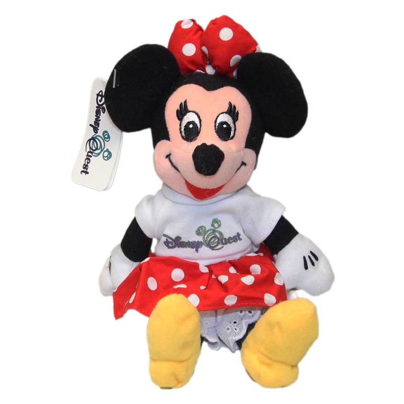 Disney Plush: Minnie  Mouse - Disney Quest