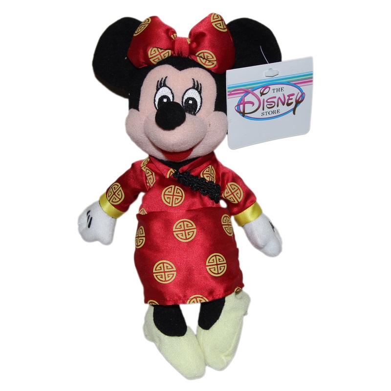 Disney Plush: Minnie Mouse in a Chinese Dress